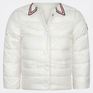 Moncler 12m white coat